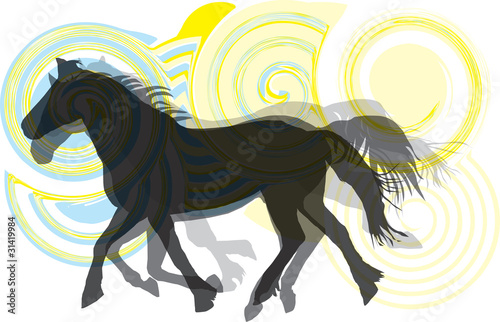 Horse vector illustration