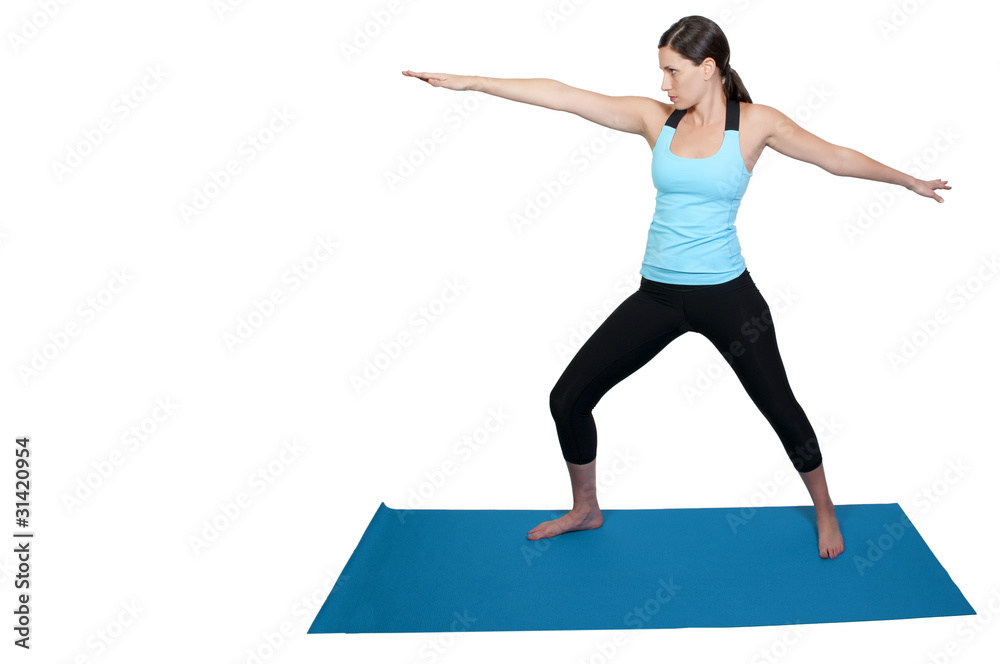 Woman Doing Yoga