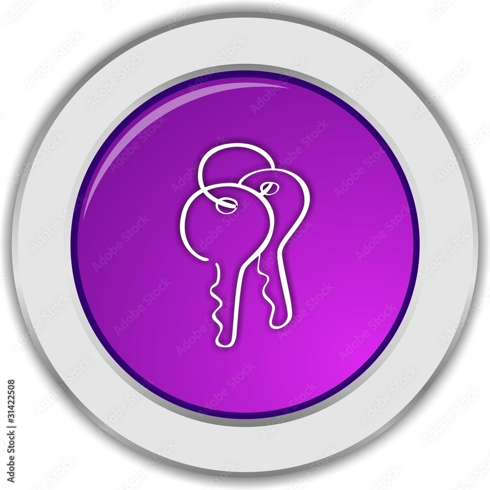 bouton clef bouton clef