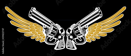 revolver wing black