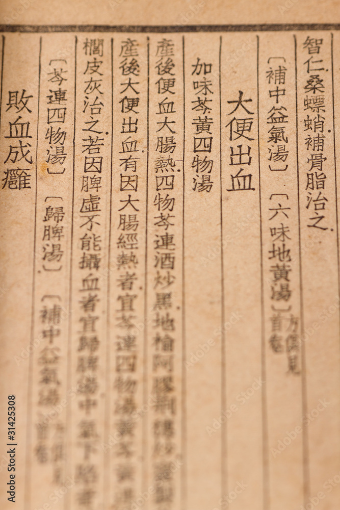 Chinese medical books