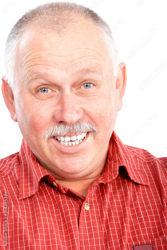 Obraz premium Elderly man