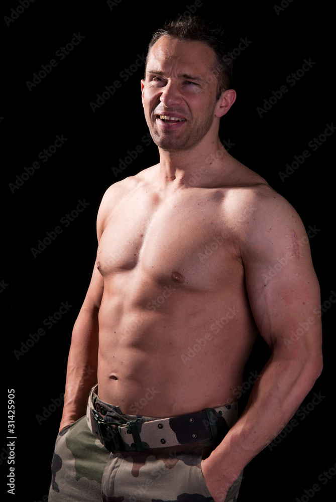 Fototapeta premium homme torse nu