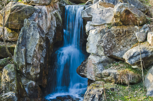 Wasserfall im Alpenzoo