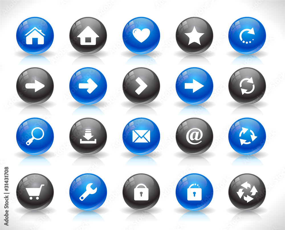 Buttons for web. Vector. Buttons for web. Vector.