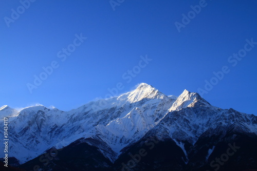 Himalayas and Sunlight
