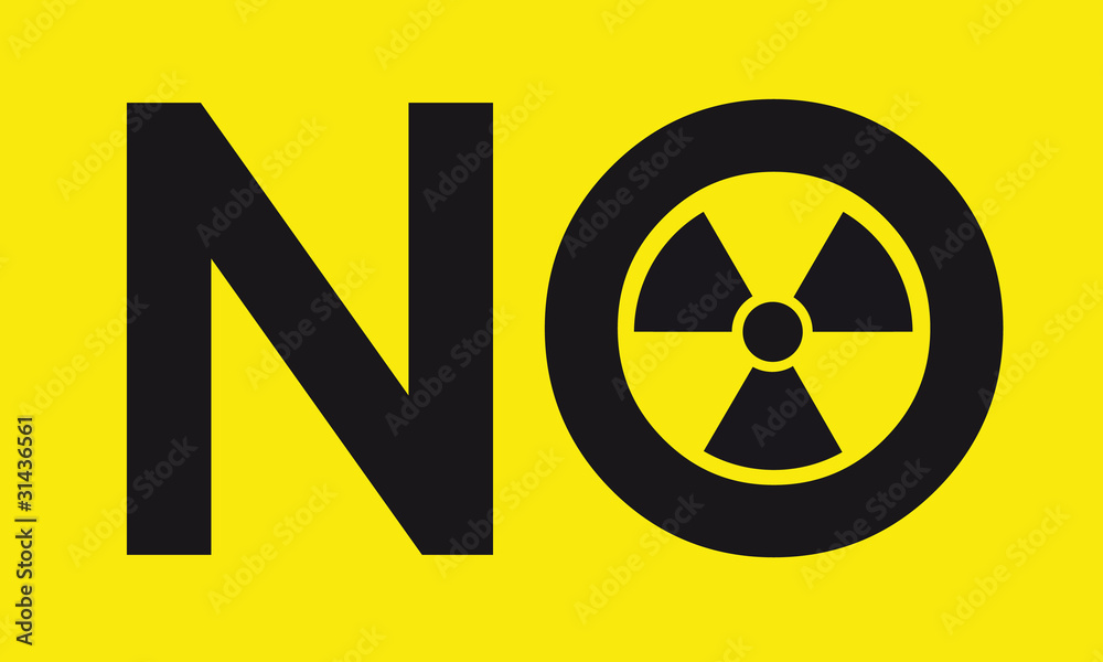 Obraz premium NO Atomkraft