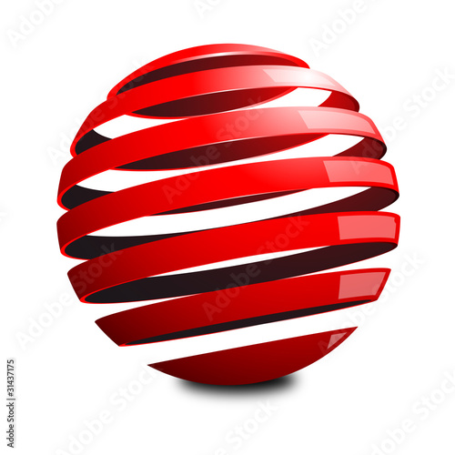 sfera 3d, cava