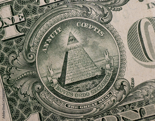Symbol On One Dollar