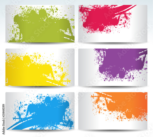six background cards