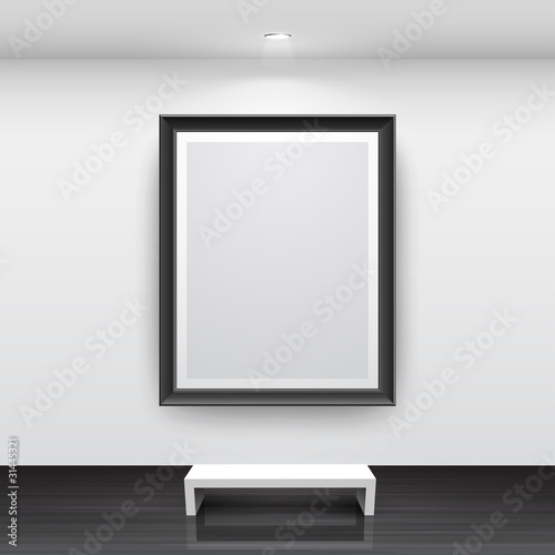 Gallery Interior with empty