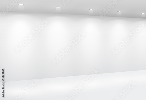 Gallery Interior with empty