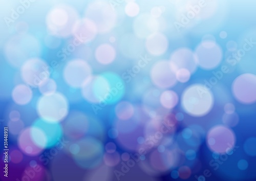 blue lights bokeh background