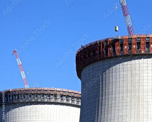 Nuclear power plant construction site in Massachusetts.