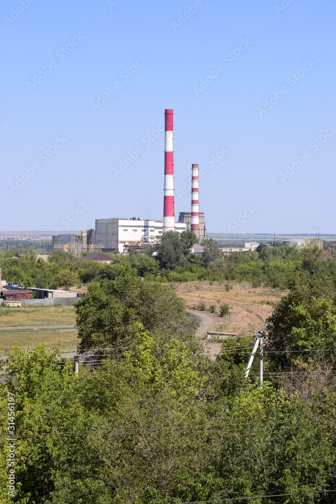 Сакмарская ТЭЦ, город Оренбург.