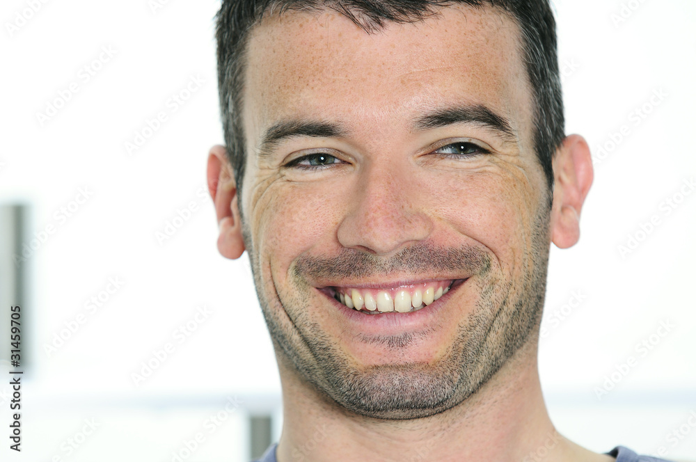 Obraz premium natural and relaxed looking young man