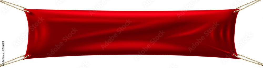 Obraz premium Cloth Banner