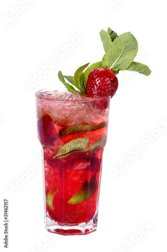Strawberry mojito