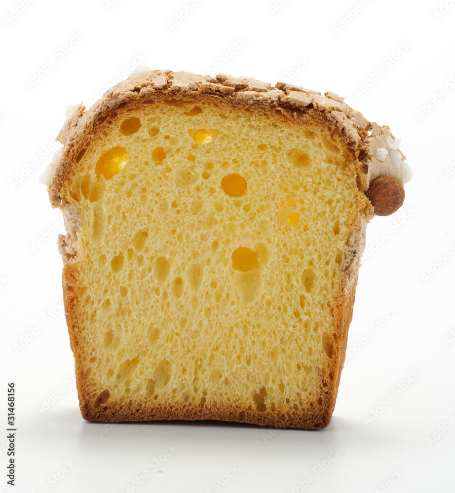 Naklejka premium Fetta di colomba Pasquale