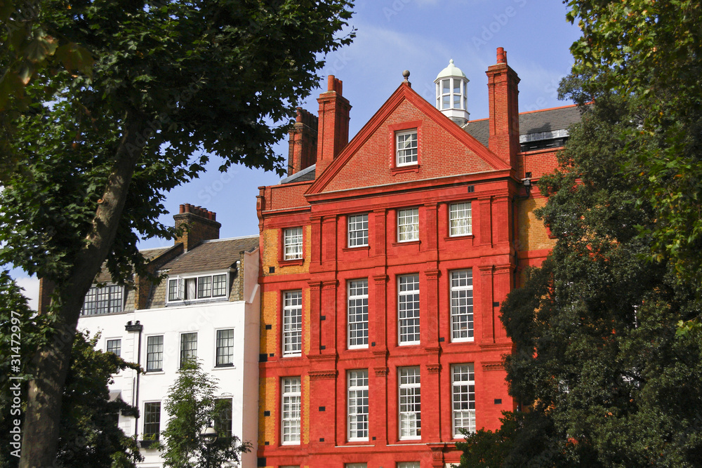 Fototapeta premium London, Victorian architecture