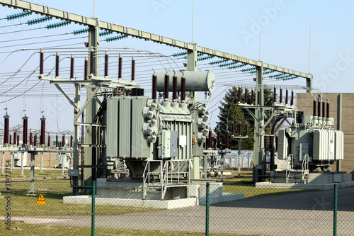 transformator isolator transformer station