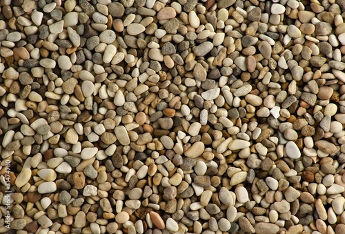 background from the shallow sea pebbles