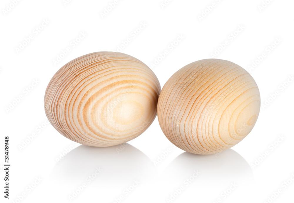 Wooden easter eggs Wooden easter eggs