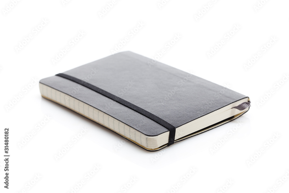 Obraz premium Black moleskine