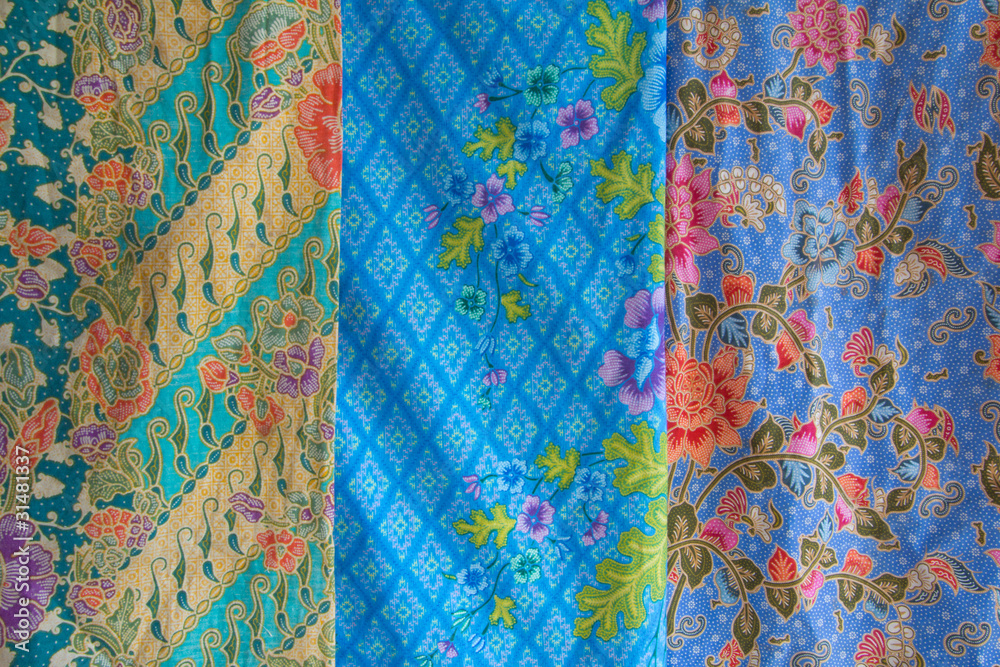 Colorful fabrics, Thailand Colorful fabrics, Thailand