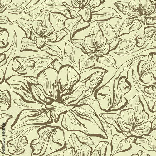 seamless floral texture