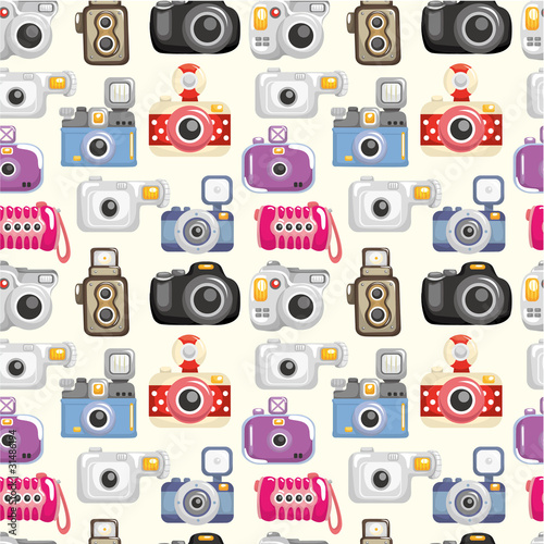 seamless camera pattern