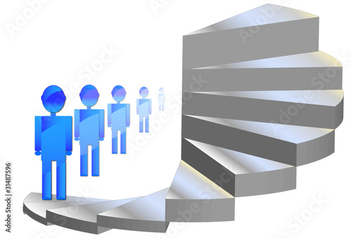 Subir escaleras