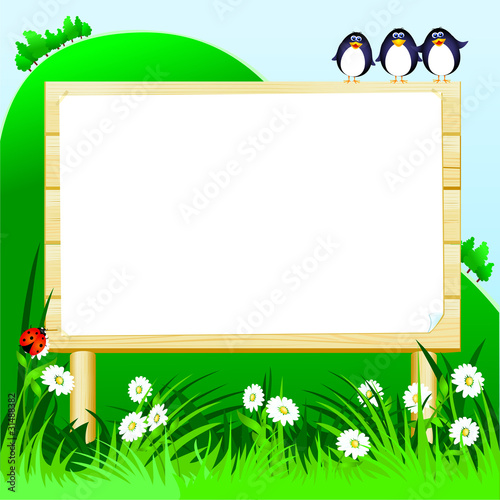 Cartello in legno - Wooden sign