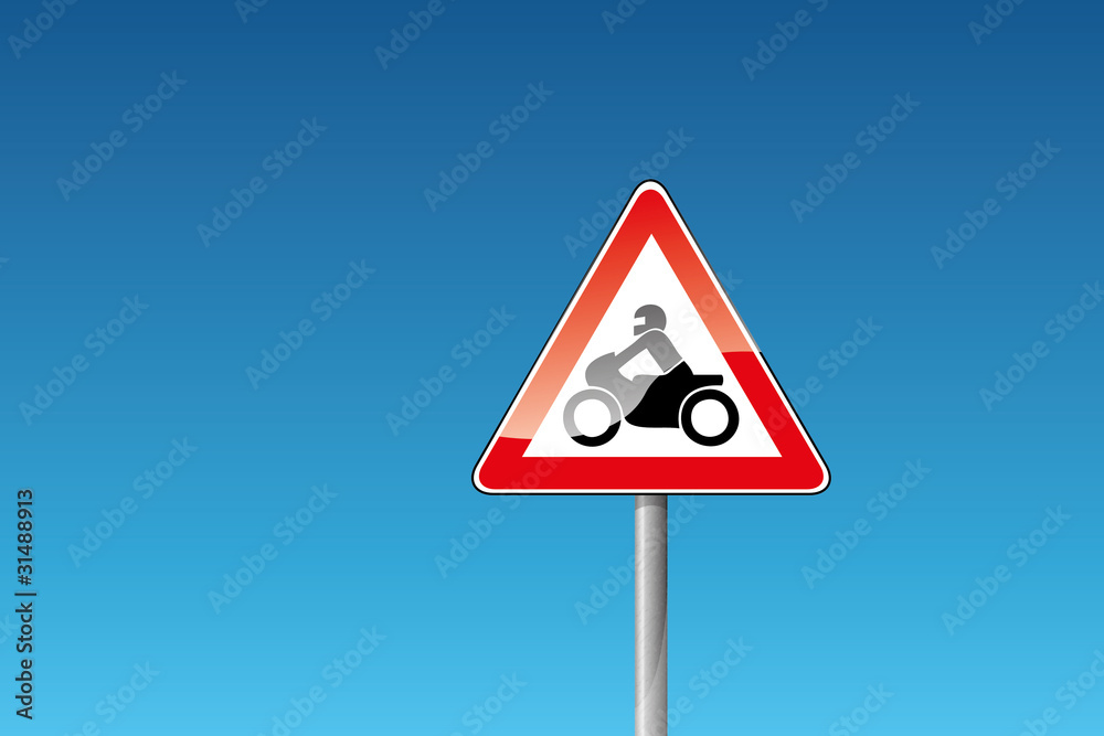 Verkehrszeichen Krafträder, Kleinkrafträder Motorrad Verkehrszeichen Krafträder, Kleinkrafträder Motorrad