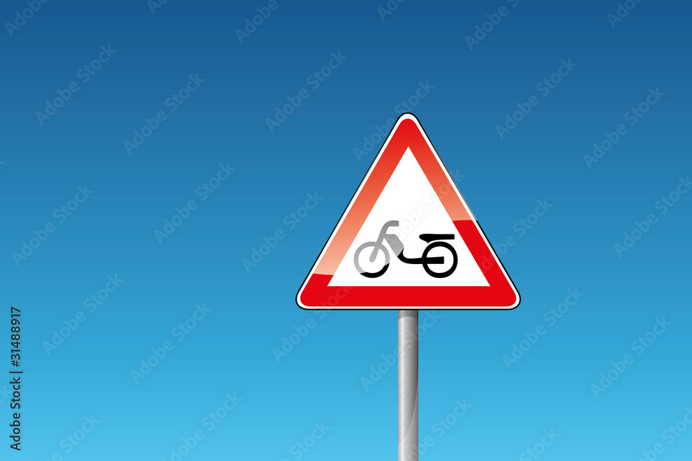 Verkehrszeichen Krafträder, Kleinkrafträder Mofa Verkehrszeichen Krafträder, Kleinkrafträder Mofa