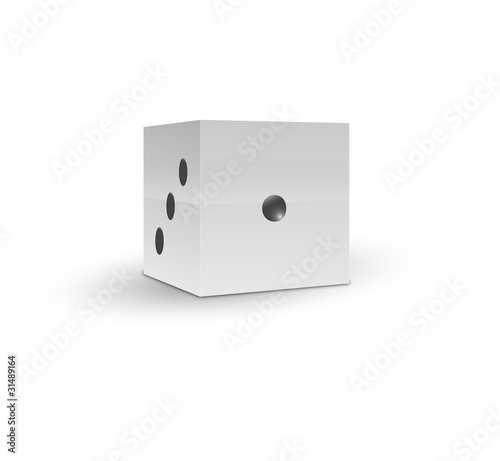 Vector dice icon