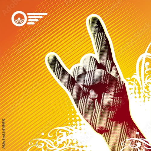 Heavy metal hand sign