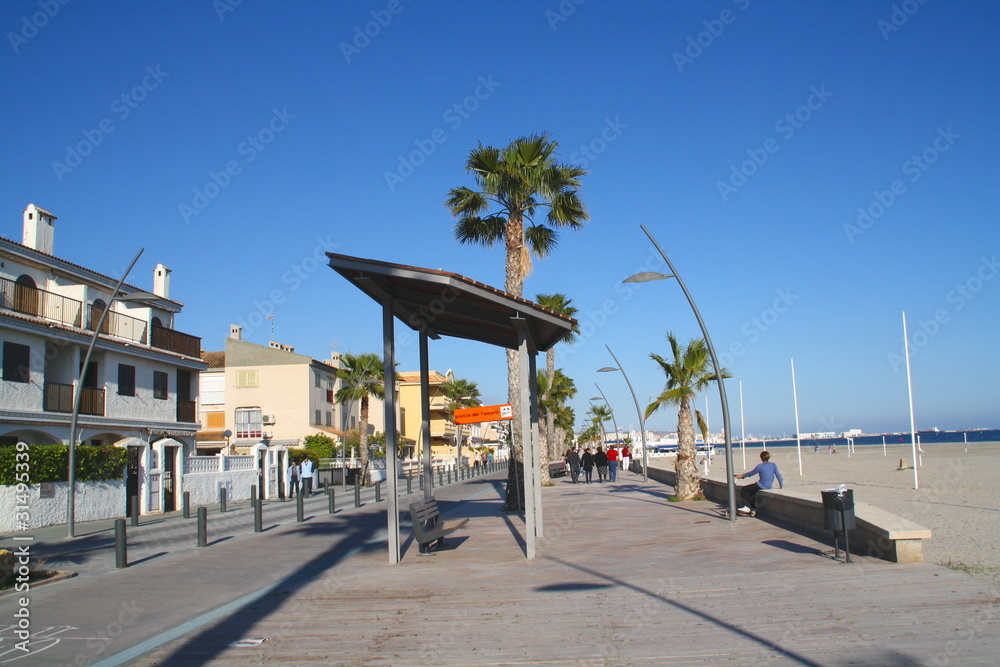 Playa de Tamarit Santa Pola Alicante