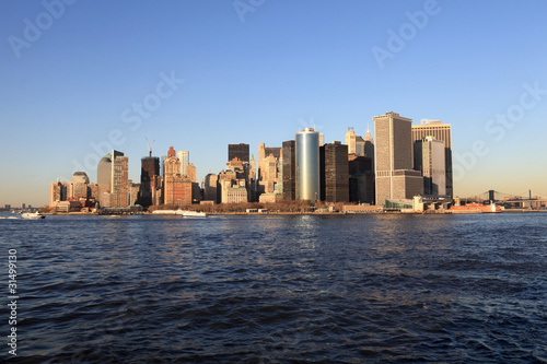 landscape of Manhattan