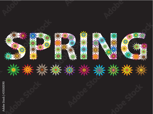 Full og spring flowers