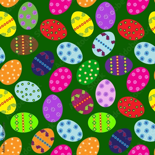 Easter eggs repetition