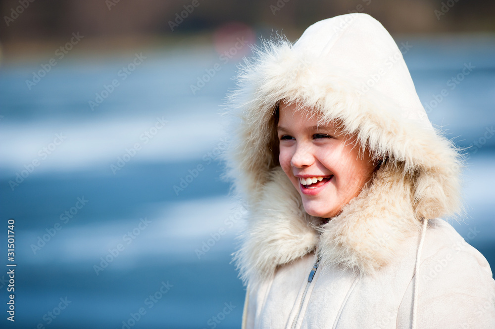Beautiful smiling girl Beautiful smiling girl