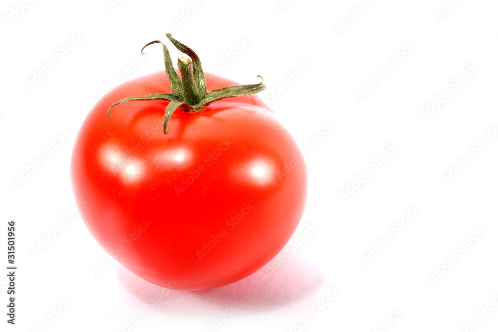 isolated tomato