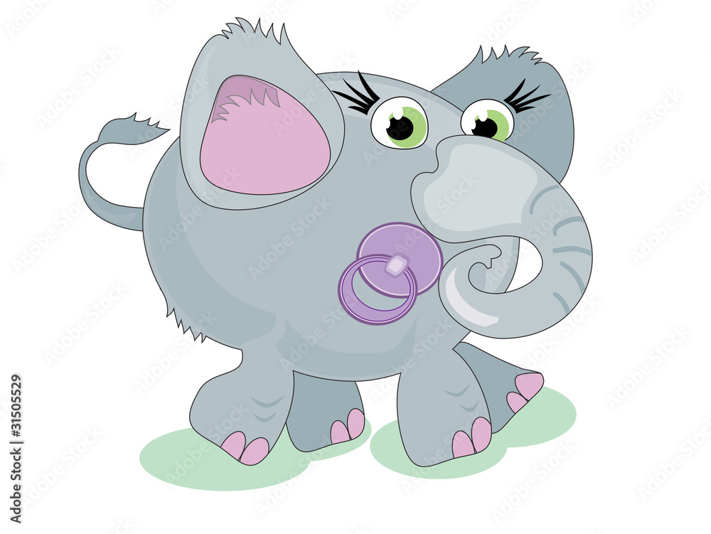 Cute baby elaphant Cute baby elaphant