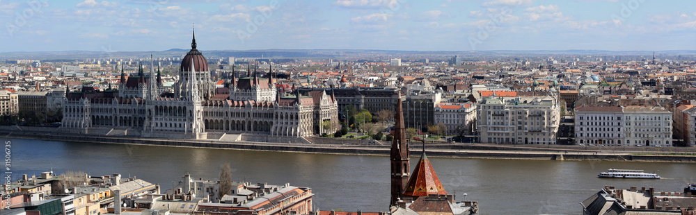 Obraz premium Budapest panorama