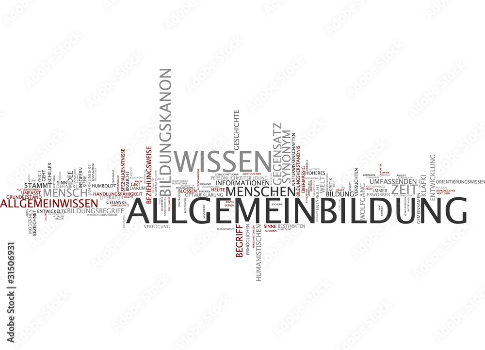 Allgemeinbildung Allgemeinbildung