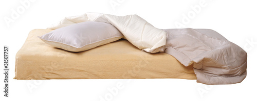 Canvas Print Messy bed.