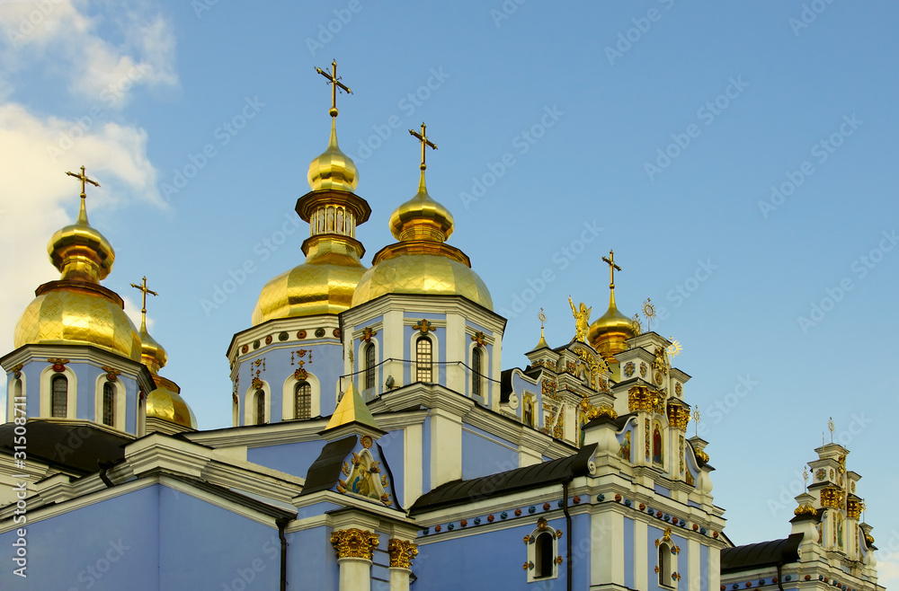 Mihailovskiy cathedral in Kiev
