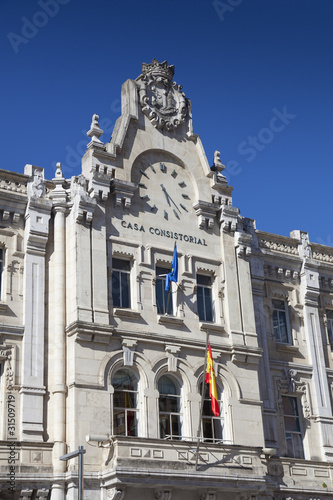 Ayuntamiento de Santander, Cantabria, España