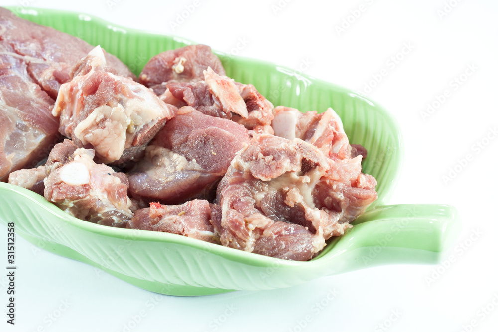 Fresh pork chop